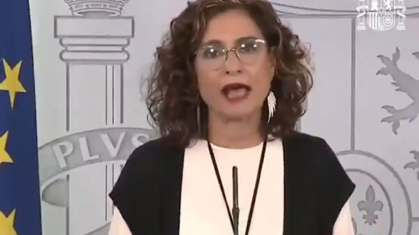 La ministra portavoz, María Jesús Montero