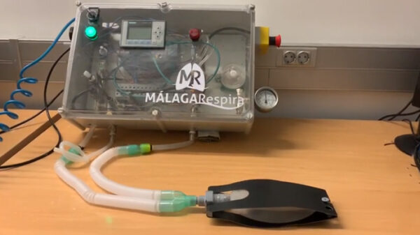 Respirador desarrollado por investigadores de la UMA