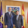 Enrique Ruiz Escudero, Consejero de Sanidad de la Comunidad de Madrid y Luis González Díez, Presidente del Colegio Oficial de Farmacéuticos de Madrid