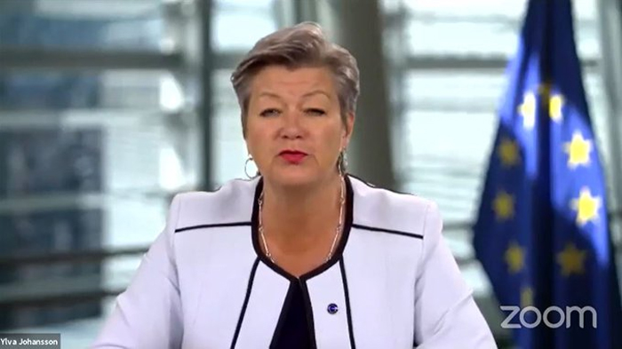 La comisaria de Interior de la UE, Ylva Johansson