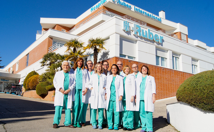 Equipo Médico de la Unidad de la Mujer del Hospital Ruber Internacional de Madrid