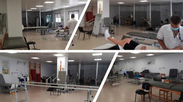 Gimnasio de rehabilitación del Hospital Universitario Infanta Elena