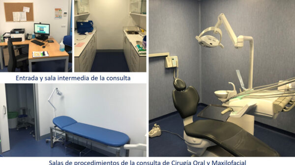 La consulta renovada de Cirugía Oral y Maxilofacial del Hospital Universitario Infanta Elena