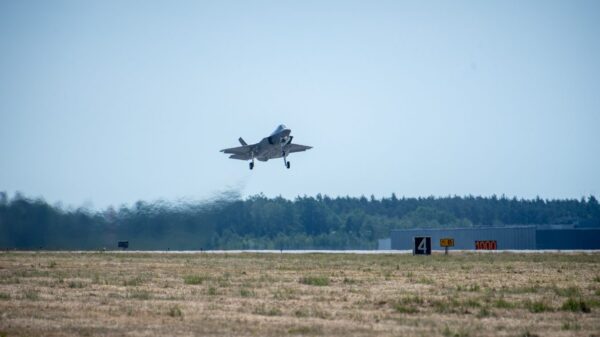 F-35 polacos en el aire. Foto: ©Ministerio de Defensa de Polonia/ Oficial.