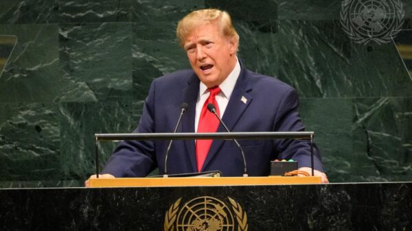 El presidente de Estados Unidos, Donald Trump, en la 81º sesión de la Asamblea General de la ONU. Foto: ©ONU.