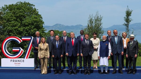 Cumbre presencial del G7, celebrada en Francia. Foto: ©Gabinete del Primer Ministro de la República de la India/ Oficial.