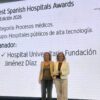 El FJD, Best Spanish Hospital Award (BSH) en “ProcesosMédicos” entre los “Hospitales públicos de alta tecnología”.