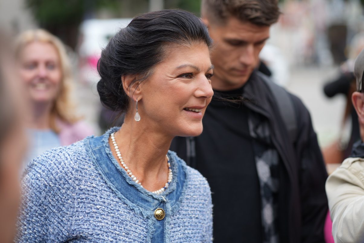 La líder del BSW, Sahra Wagenknecht. Foto: ©Sahra Wagenknecht/ X/ Oficial.