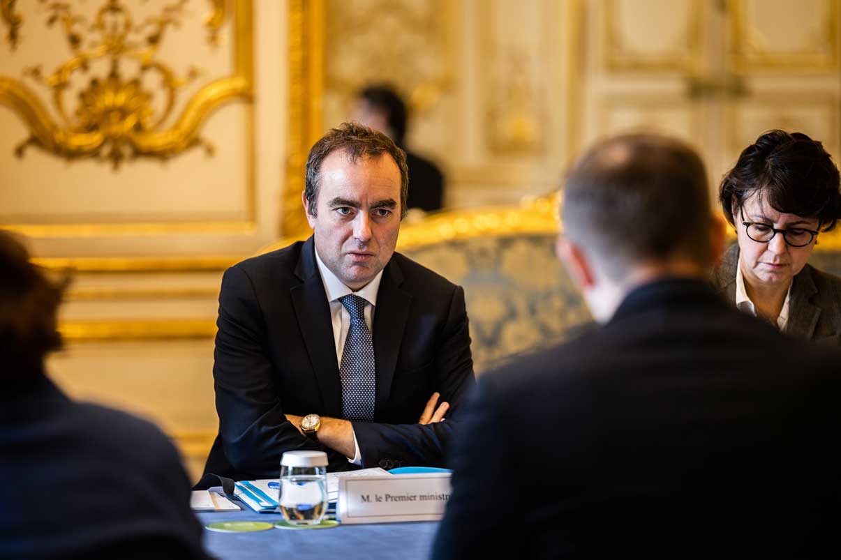 Sébastien Lecornu, primer ministro de Francia