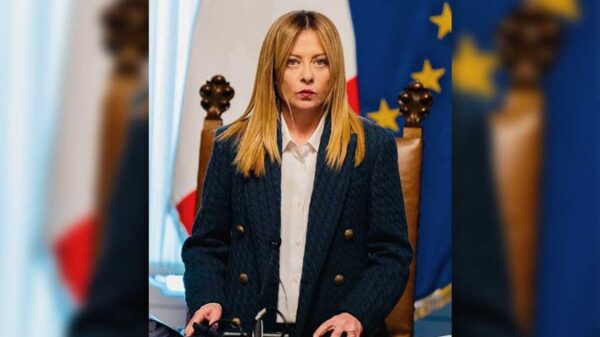 La primera ministra italiana, Giorgia Meloni, en una imagen oficial