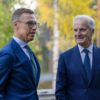 El presidente de Finlandia, Alexander Stubb, y el primer ministro de Noruega, Jonas Gahr Støre
