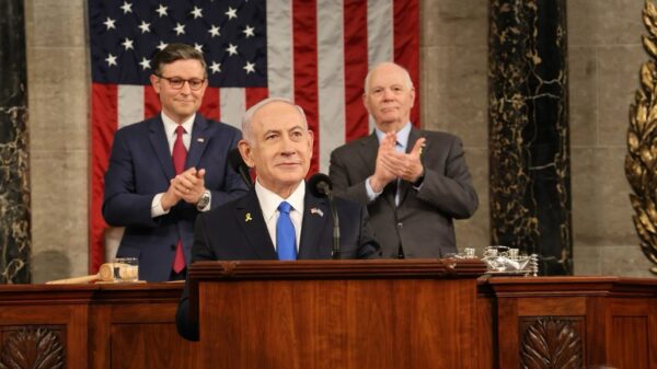 El primer ministro israelí, Benjamin Netanyahu, durante un discurso ante el Congreso de Estados Unidos. Foto: ©Congreso de EE.UU./ Dominio público.