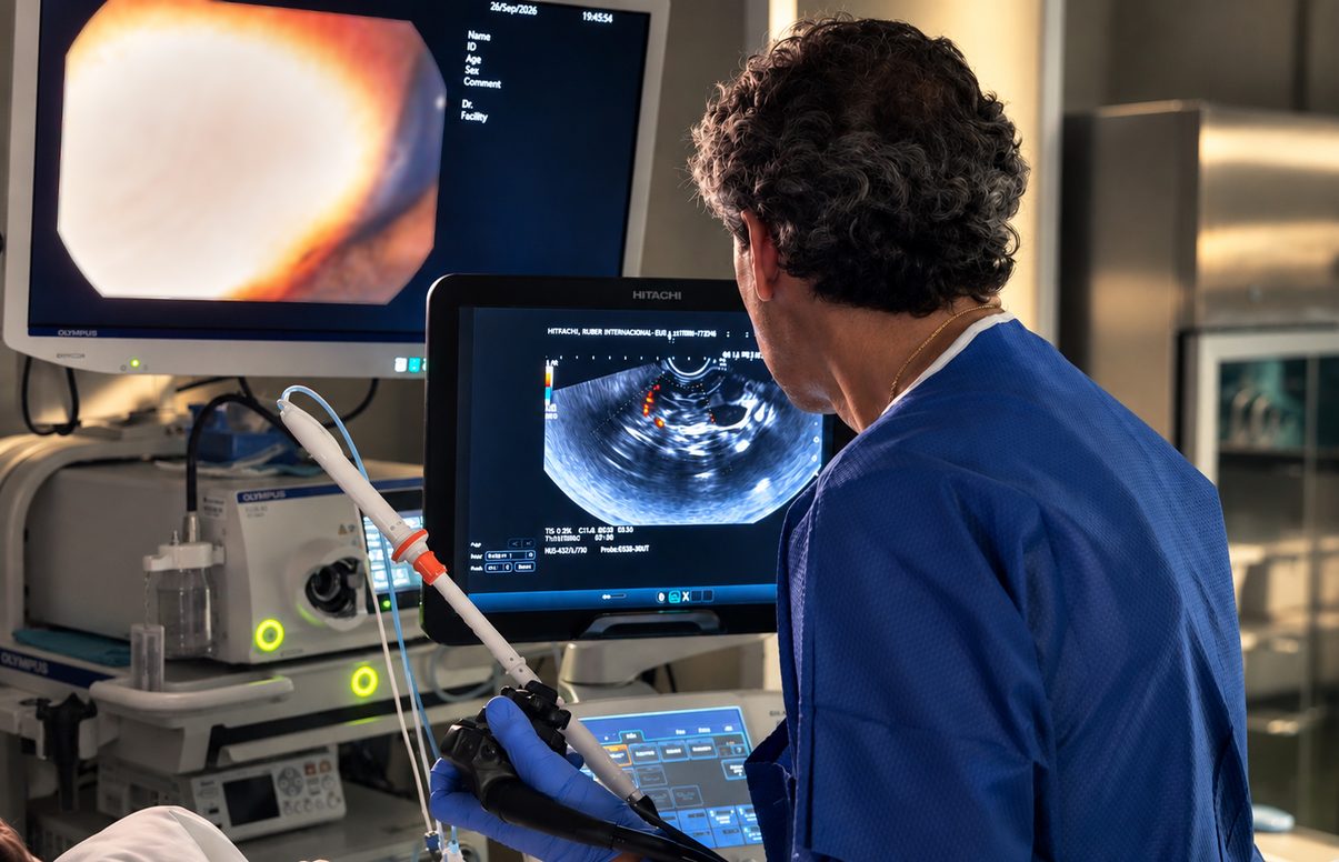 Una técnica mínimamente invasiva permite destruir un tumor de páncreas sin necesidad de cirugía